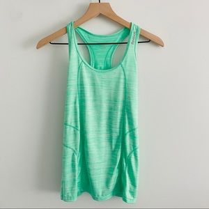 Reebok Mint Green Athletic Tank Top